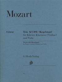 Produktbild: Wolfgang Amadeus Mozart - Trio Es-Dur KV 498 (Kegelstatt)