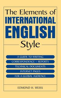 Produktbild: The Elements of International English Style