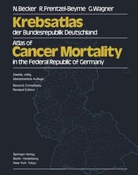 Produktbild: Krebsatlas der Bundesrepublik Deutschland / Atlas of Cancer Mortality in the Federal Republic of Germany