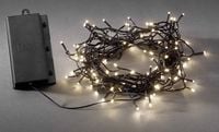 Produktbild: Konstsmide 3733-100 Lichterketten mit Batterien Au&szlig;en batteriebetrieben Anzahl Leuchtmittel 240 LED Warmwei&szlig; Beleuchtete L&auml;nge: 24 m
