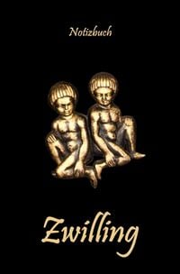 Produktbild: Notizbuch Zwilling Sternzeichen