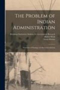Produktbild: The Problem of Indian Administration