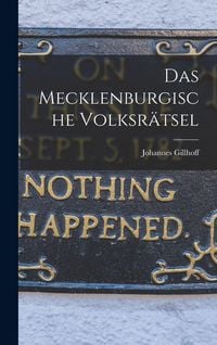 Produktbild: Das Mecklenburgische Volksr&auml;tsel