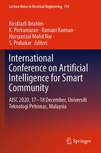 Produktbild: International Conference on Artificial Intelligence for Smart Community