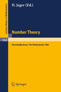 Produktbild: Number Theory, Noordwijkerhout 1983