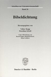 Produktbild: Bibeldichtung.