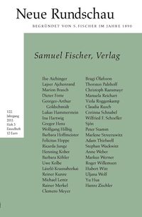 Produktbild: Neue Rundschau 2011/3