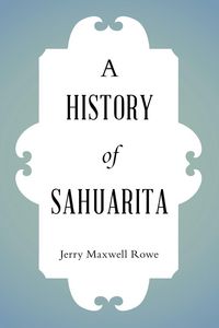 Produktbild: A History of Sahuarita
