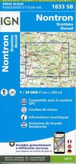 Produktbild: Nontron-Mareuil 1:25 000
