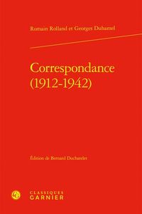Produktbild: Correspondance (1912-1942)