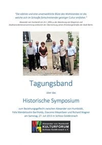 Produktbild: Tagungsband &uuml;ber das Historische Symposium