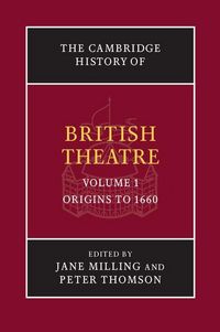 Produktbild: The Cambridge History of British Theatre