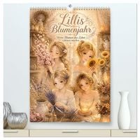 Produktbild: Lillis Blumenjahr (hochwertiger Premium Wandkalender 2027 DIN A2 hoch), Kunstdruck in Hochglanz