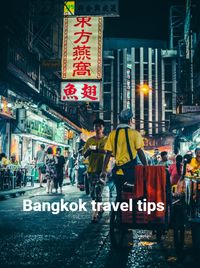 Produktbild: Bangkok travel tips (Travel guides, #3)