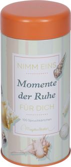 Produktbild: Spr&uuml;chedose - Nimm eins! Momente der Ruhe f&uuml;r dich