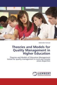 Produktbild: Grewal, D: Theories and Models for Quality Management in Hig