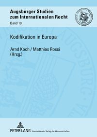Produktbild: Kodifikation in Europa