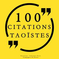 Produktbild: 100 citations tao&iuml;stes