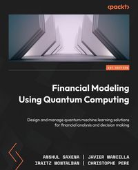 Produktbild: Financial Modeling Using Quantum Computing