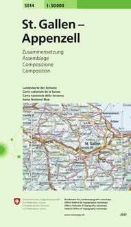 Produktbild: 5014 St. Gallen - Appenzell
