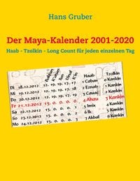 Produktbild: Der Maya-Kalender 2001-2020