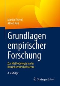 Produktbild: Grundlagen empirischer Forschung