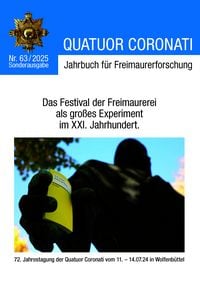 Produktbild: Quatuor Coronati Jahrbuch f&uuml;r Freimaurerforschung Nr. 63/2025