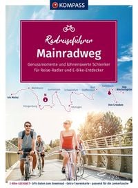 Produktbild: KOMPASS Radreisef&uuml;hrer Mainradweg