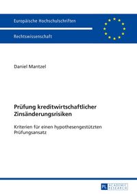 Produktbild: Pr&uuml;fung kreditwirtschaftlicher Zins&auml;nderungsrisiken