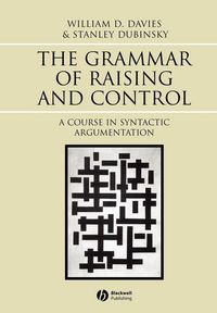 Produktbild: Grammar of Raising and Control