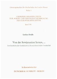 Produktbild: Von der Sowjetunion lernen, ...