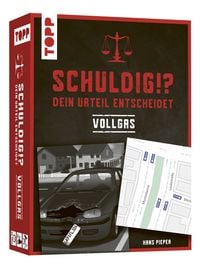 Produktbild: Schuldig?! Dein Urteil entscheidet &ndash; Vollgas. Krimispiel in 50 Karten