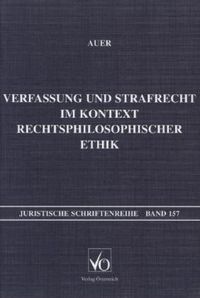 Produktbild: Verfassung und Strafrecht im Kontext Rechtsphilosophischer Ethik