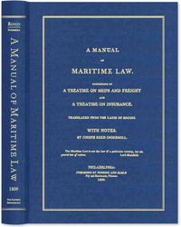 Produktbild: A Manual of Maritime Law