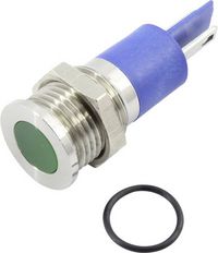 Produktbild: TRU COMPONENTS 1605986 LED-Signalleuchte Gr&uuml;n 24V DC/AC 200 mcd
