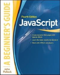 Produktbild: Pollock, J: JavaScript/Beginner's Guide