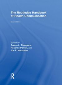 Produktbild: The Routledge Handbook of Health Communication