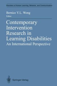 Produktbild: Contemporary Intervention Research in Learning Disabilities