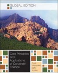 Produktbild: Ross, S: Corporate Finance: Core Principles and Applications
