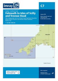 Produktbild: C7 Falmouth to Isles of Scilly and Trevose Head, Imray Chart