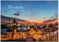 Produktbild: Hamburg Kalender 2027 &ndash; Wandkalender | Fotokalender Deutschland 35x24cm - mit 12 beeindruckenden Bildern mit stimmungsvollen Motiven von Hafen, Elbe, Speicherstadt und hanseatischem Flair