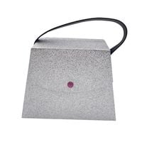 Produktbild: Geschenkschachtel, Handtasche, silber sparkle