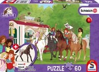 Produktbild: Clubtreffen vor dem Wohnwagen. Puzzle 60 Teile, mit Add-on (eine Original Figur)