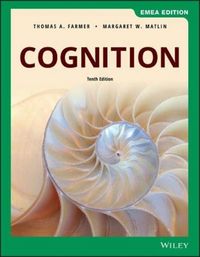 Produktbild: Matlin, M: Cognition, EMEA Edition