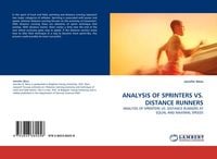 Produktbild: Analysis Of Sprinters Vs. Distance Runners