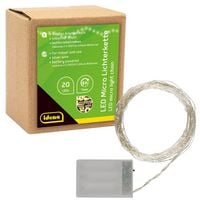 Produktbild: Idena Lichterkette 20 LED warmwei&szlig; 6h Timer 2,2m