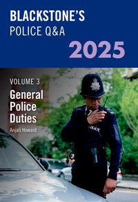 Produktbild: Blackstone's Police Q&A Volume 3: General Police Duties 2025