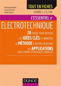 Produktbild: L'essentiel d'&eacute;lectrotechnique, licence 1, 2, IUT
