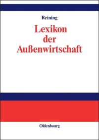 Produktbild: Lexikon der Au&szlig;enwirtschaft