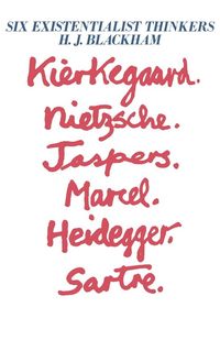 Produktbild: Six Existentialist Thinkers